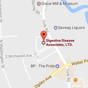 Digestive Disease Associates - Map of office location